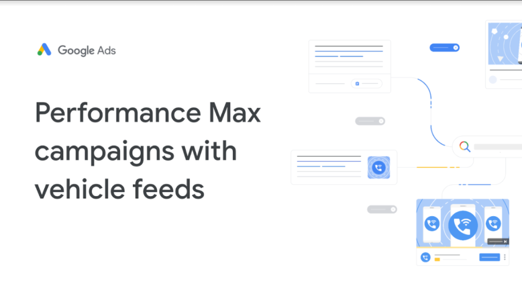 Vehicle Listings Ads en performance max